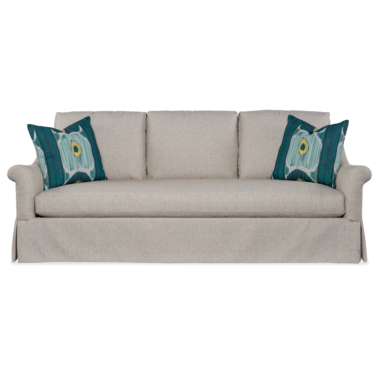 HF Custom Emme Skirted Sofa