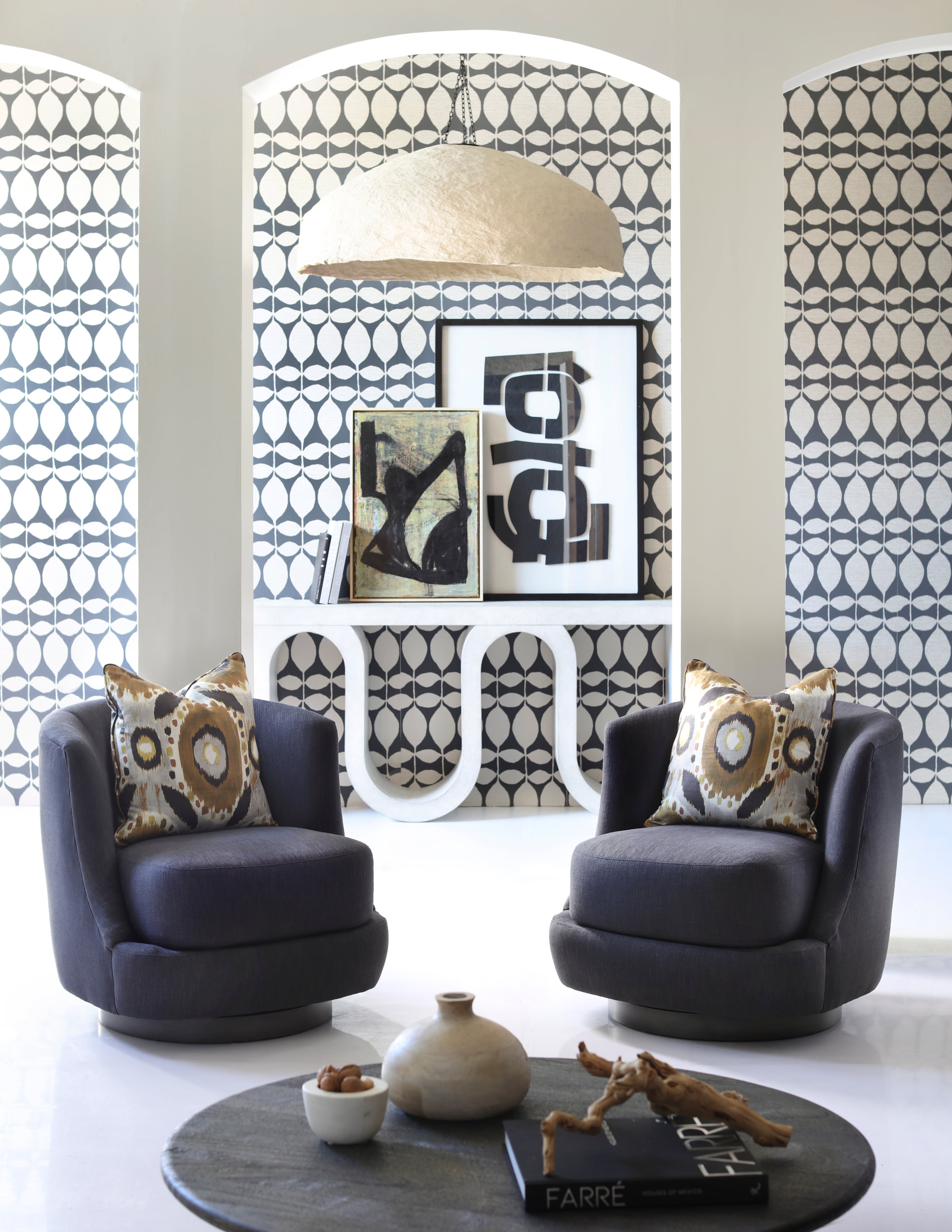 HF Custom Suni Swivel Accent Chair