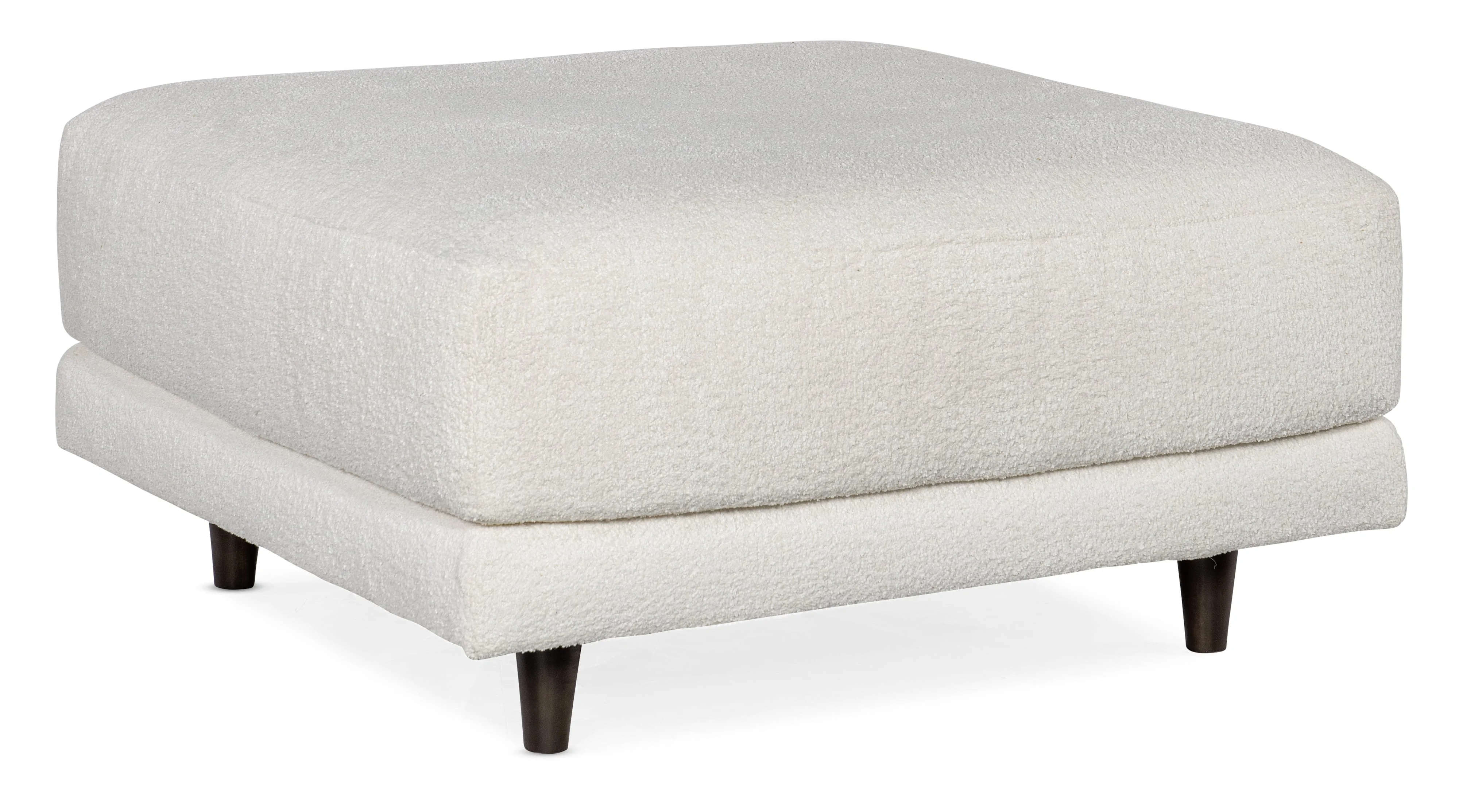Sam Moore Carmel Contemporary Bumper Ottoman Reeds Furniture Ottomans