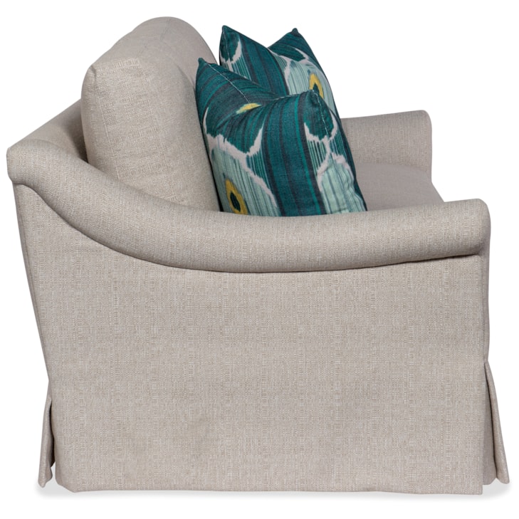 HF Custom Emme Skirted Sofa
