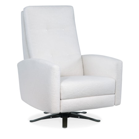 Tufted Back Swivel Recliner