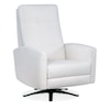 HF Custom Basil Tufted Back Swivel Recliner