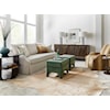 HF Custom Bea 86 Inch Skirted Sofa