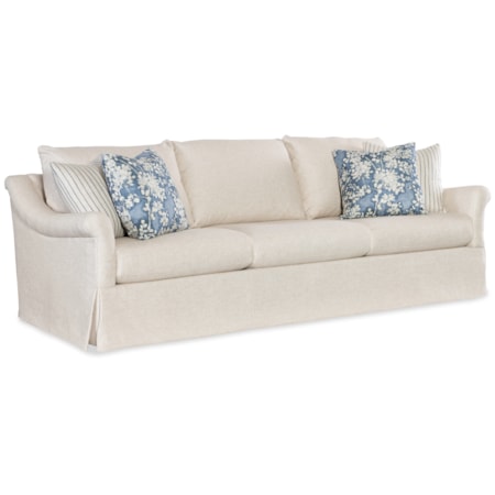Skirted Grand Sofa