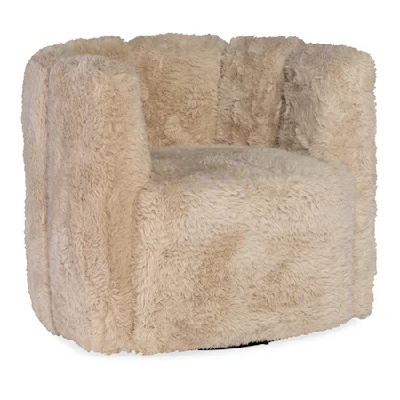 Transitional Chichi Swivel Chair