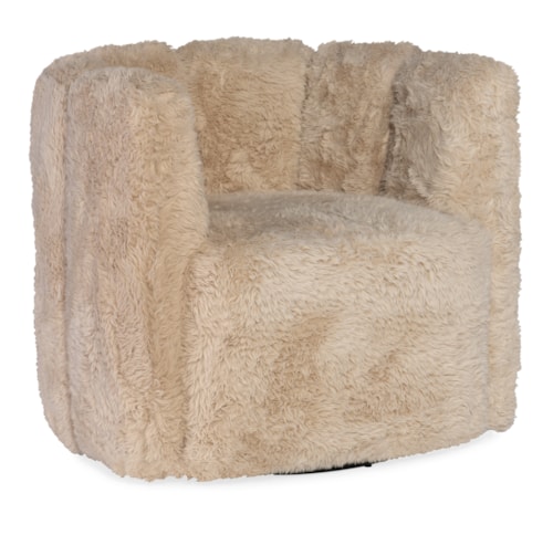 Transitional Chichi Swivel Chair