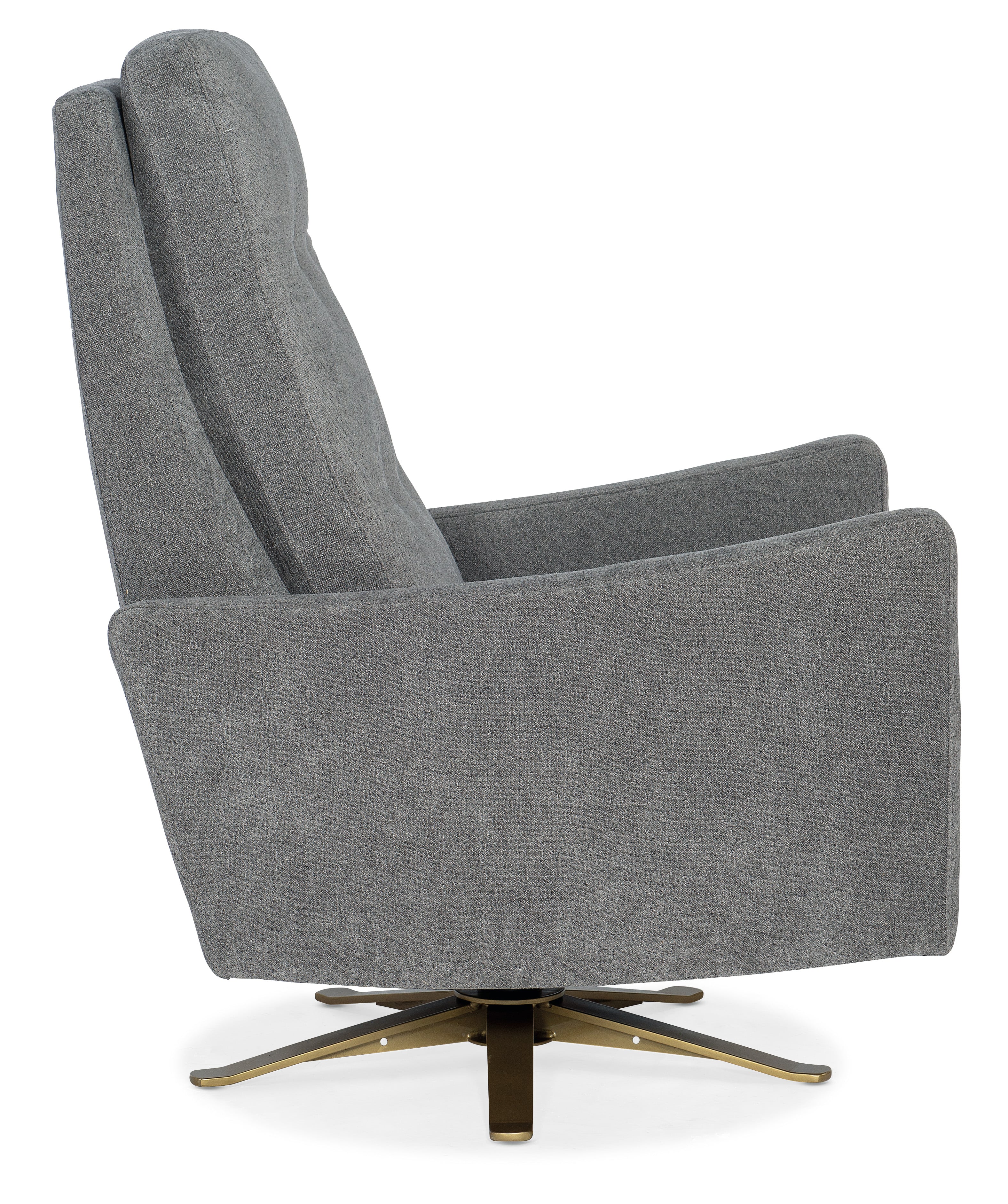 HF Custom Baylen Tufted Back Swivel Recliner