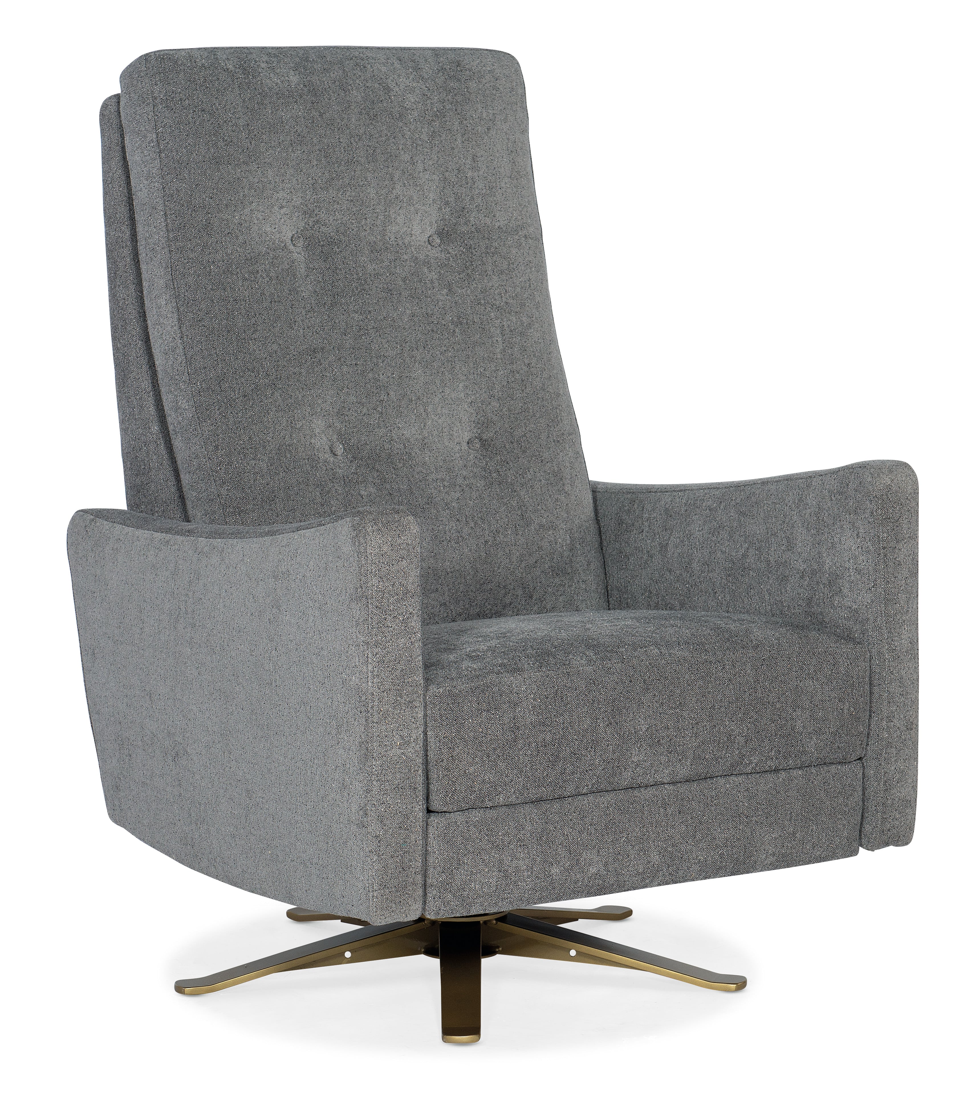 HF Custom Baylen Tufted Back Swivel Recliner