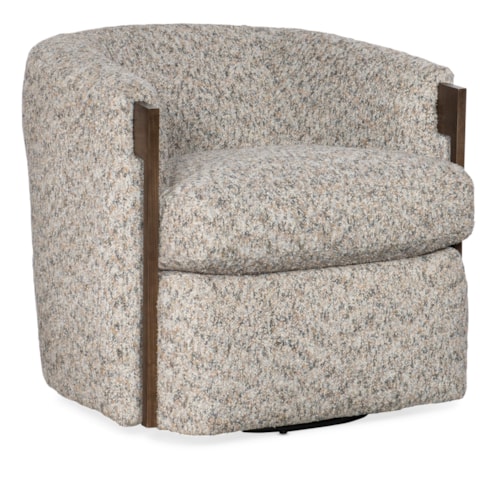 Transitional Camden Swivel Chair
