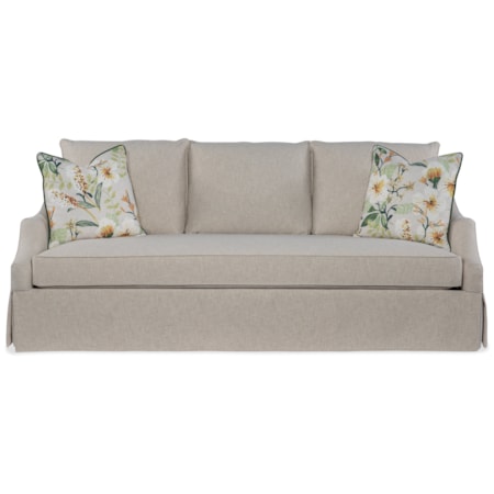 86 Inch Skirted Sofa