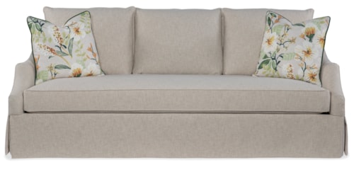 86 Inch Skirted Sofa