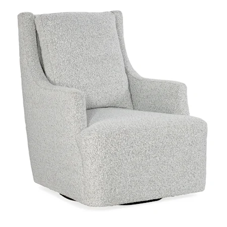 Transitional Swivel Accent Chair