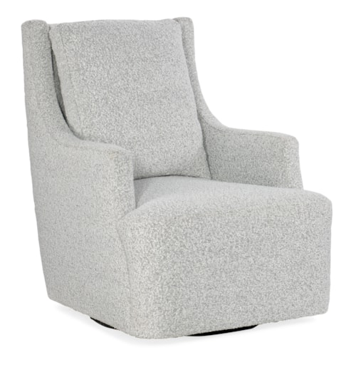 Transitional Swivel Accent Chair