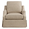 HF Custom Bea Skirted Swivel Chair