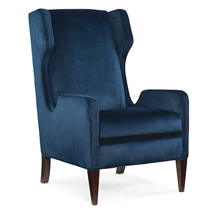 Transitional Wing Chair