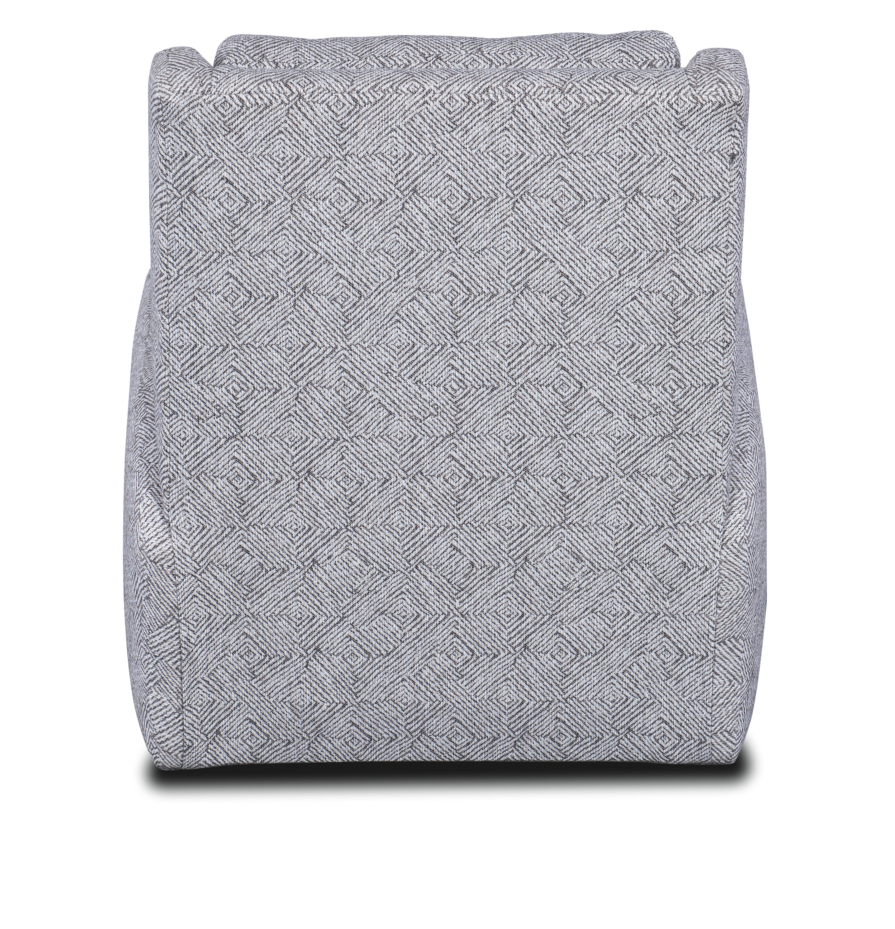 Swivel Glider Recliner Solid Back