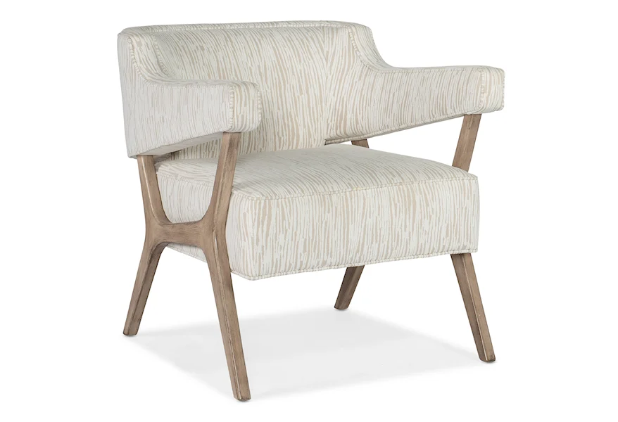 Adkins Exposed Wood Chair by Sam Moore at Howell Furniture