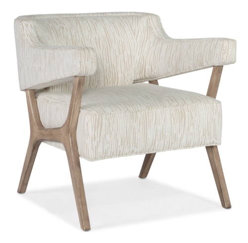 Mid Century Modern Exposed Wood Chair