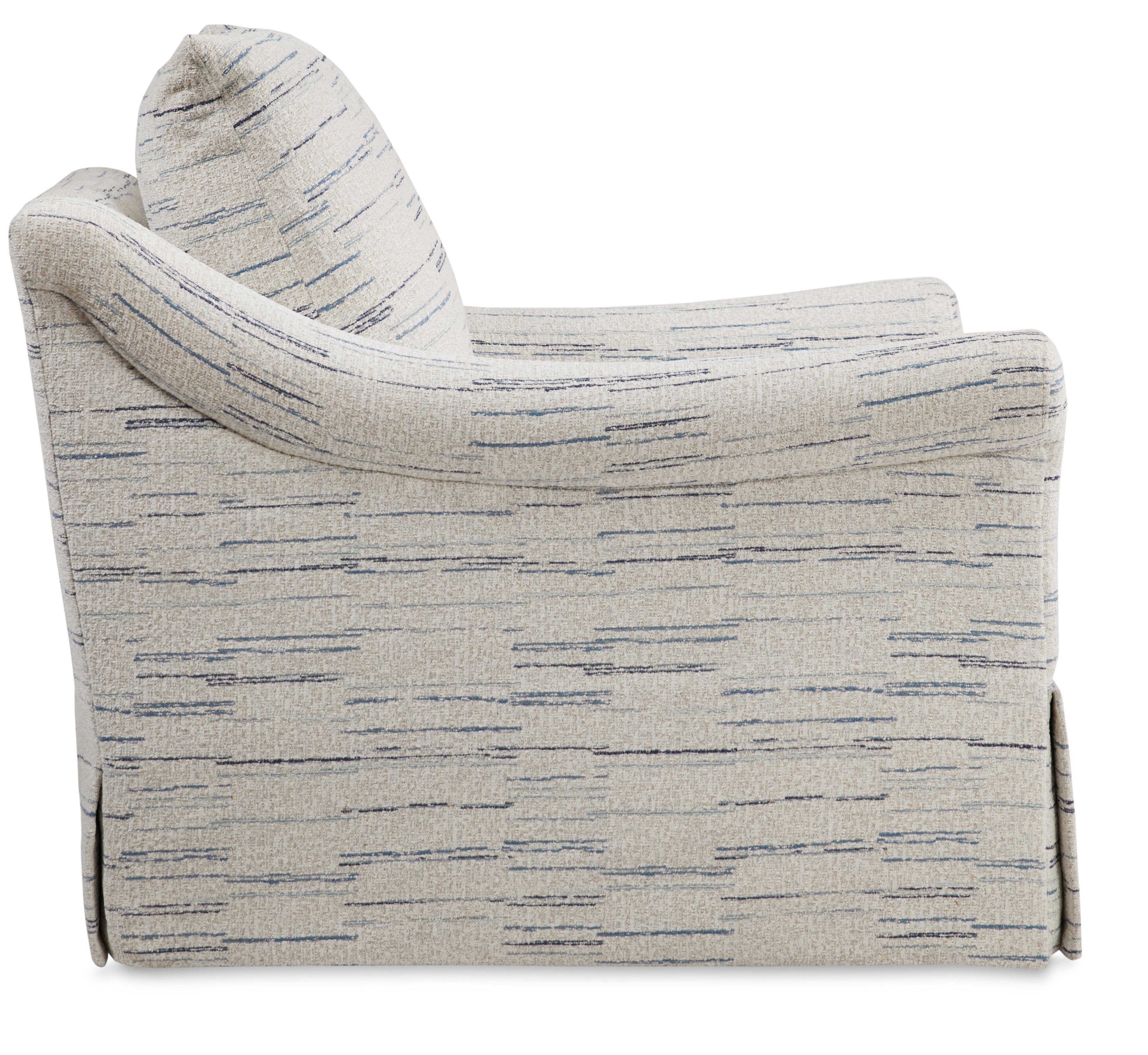 Skirted Swivel Chair