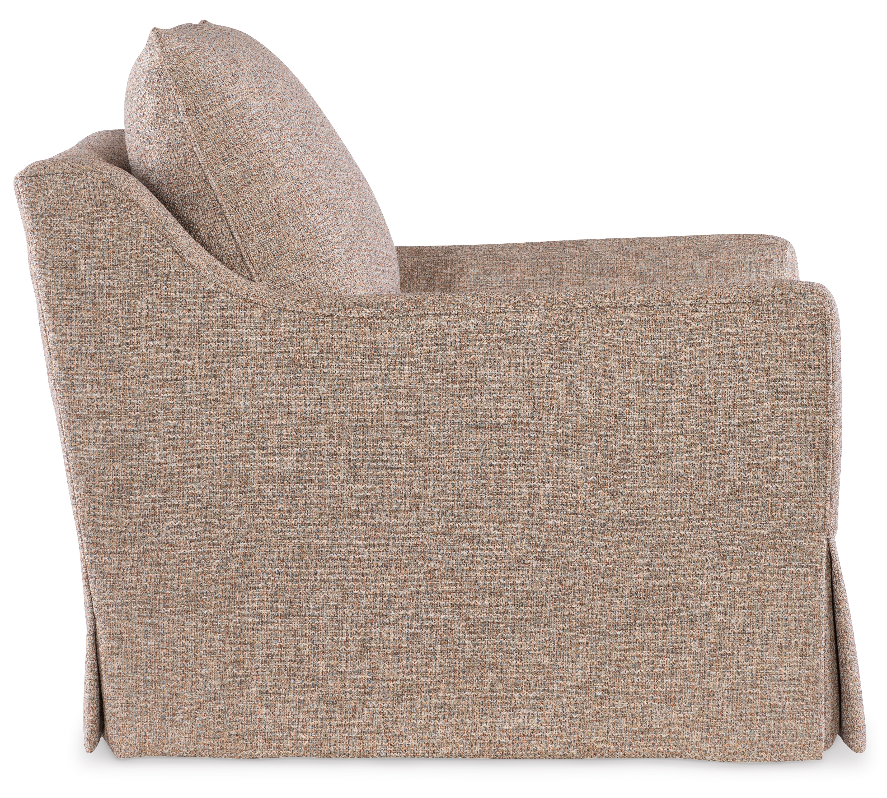 Skirted Swivel Chair