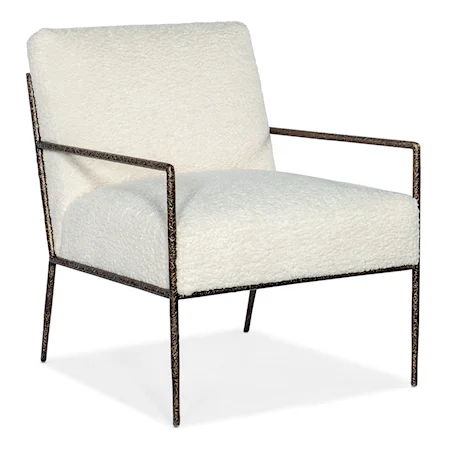 Accent Chair with Metal Frame