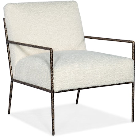 Accent Chair with Metal Frame