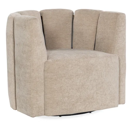 Transitional Chichi Swivel Chair