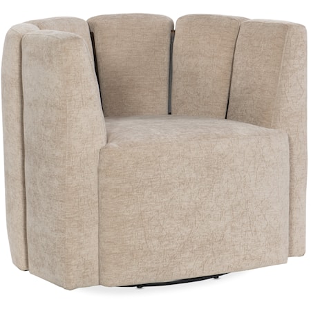 Transitional Chichi Swivel Chair