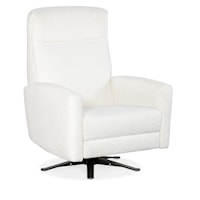 Contemporary Double Back Swivel Recliner