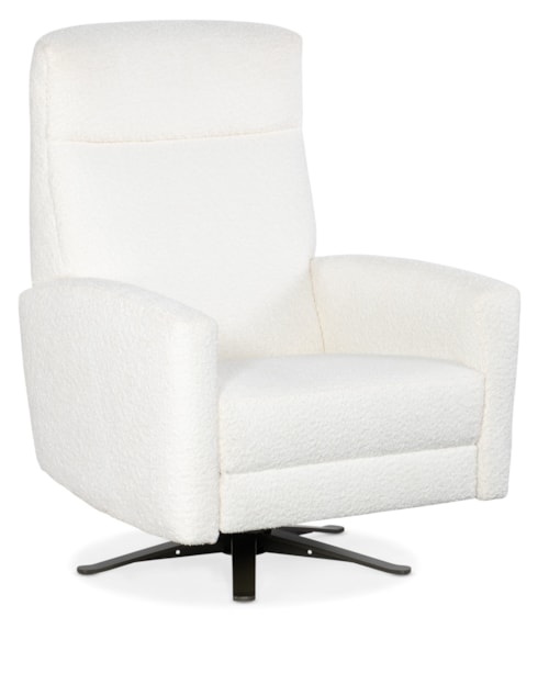 Contemporary Double Back Swivel Recliner