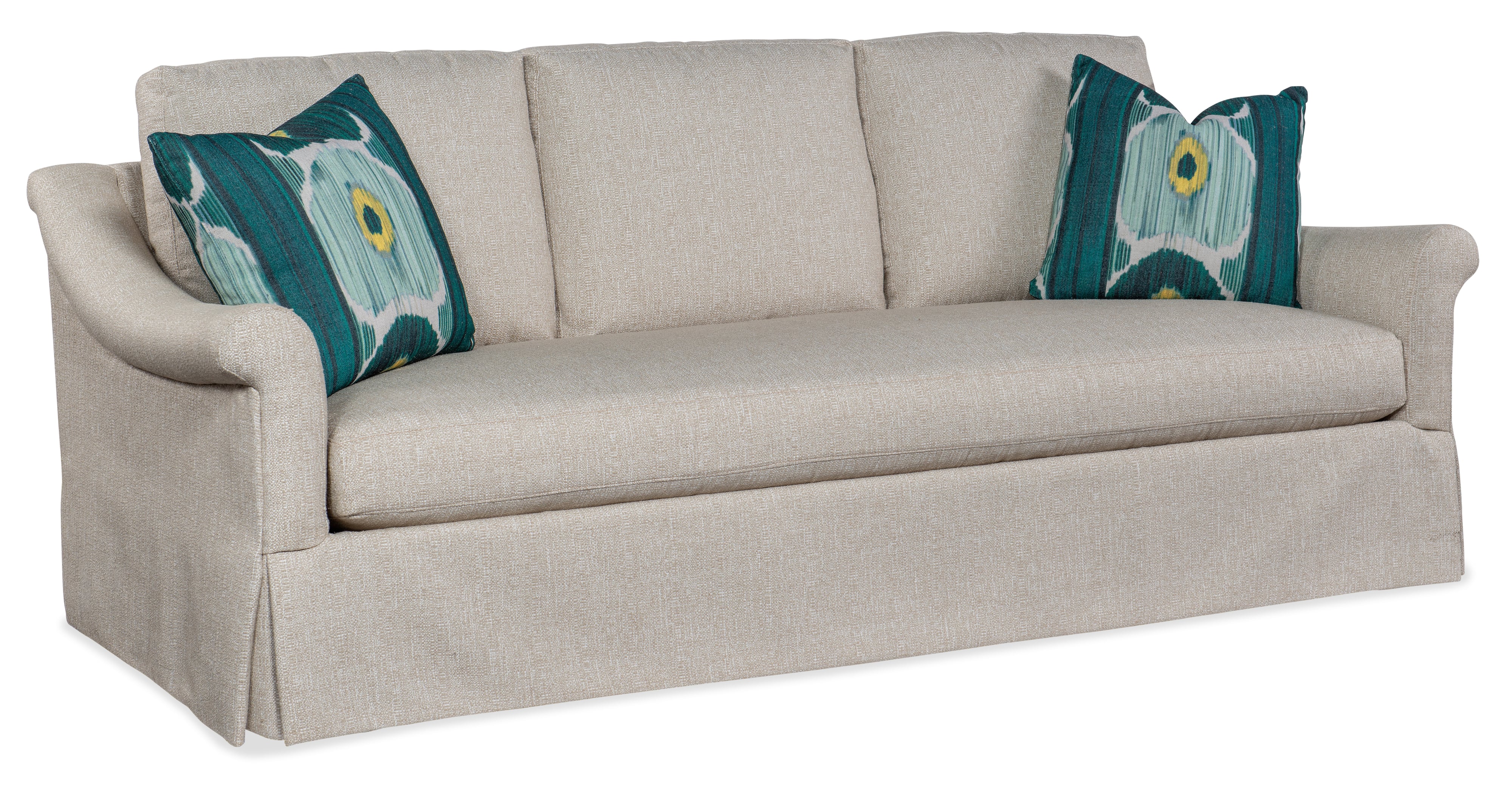 HF Custom Emme Skirted Sofa