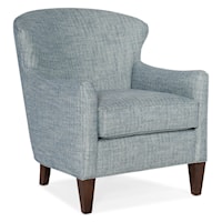 Contemporary Modified Wing Chair
