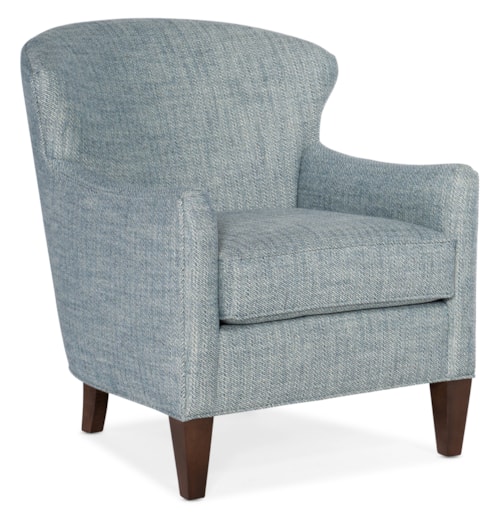Contemporary Modified Wing Chair
