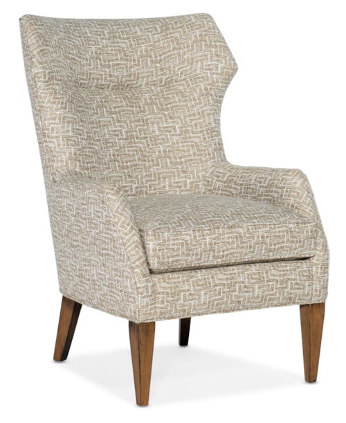Transitional Wing Chair