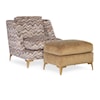 HF Custom Marlena Chair Ottoman