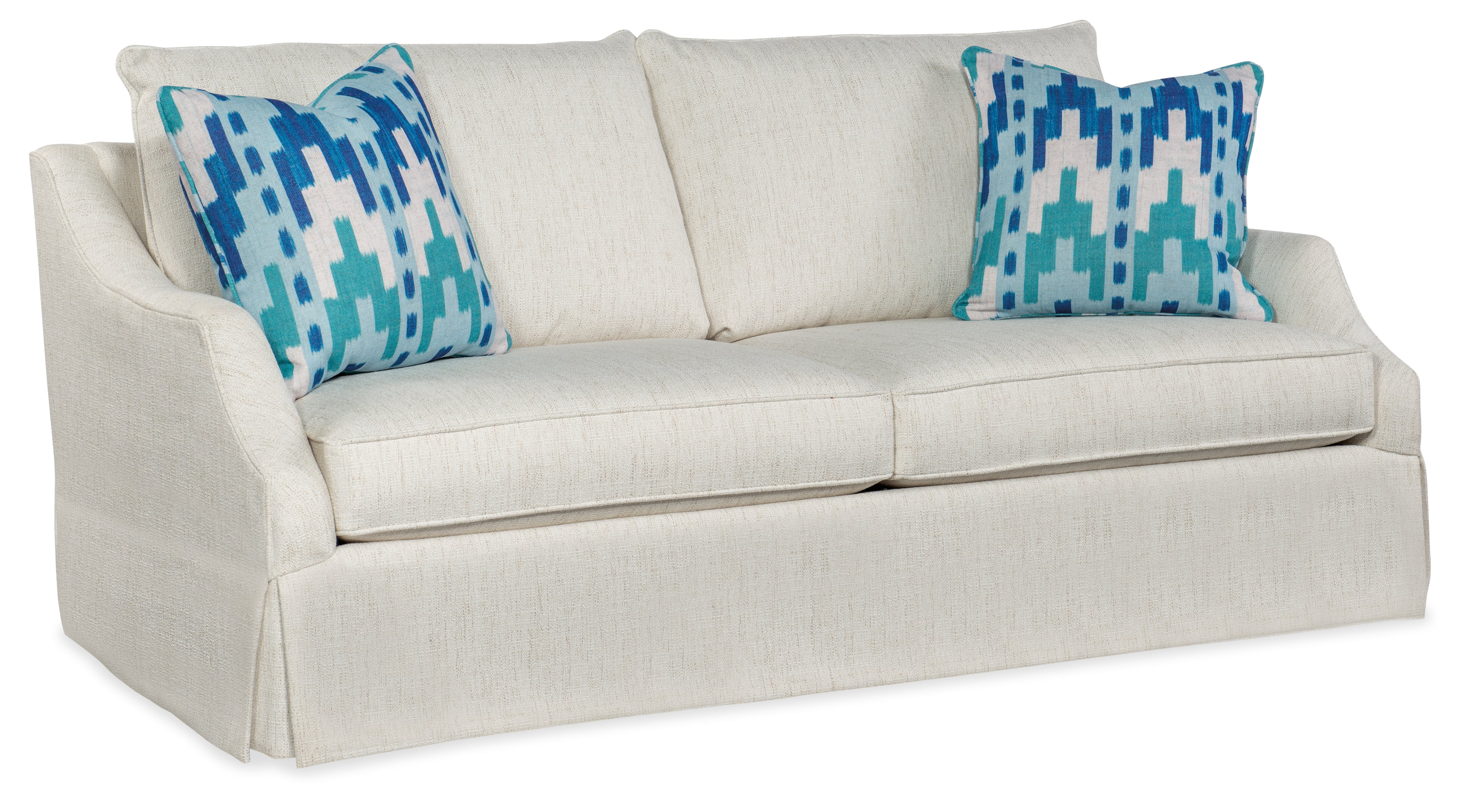 75 Inch Skirted Studio Sofa