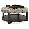 HF Custom Harlow Round Tufted Ottoman