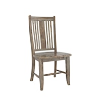 Rustic Customizable Rustic Dining Side Chair