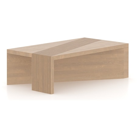 Artsy Rectangular Coffee Table