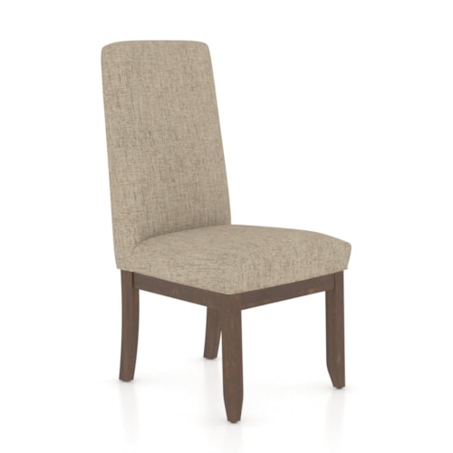 Transitional Customizable Upholstered Side Chair