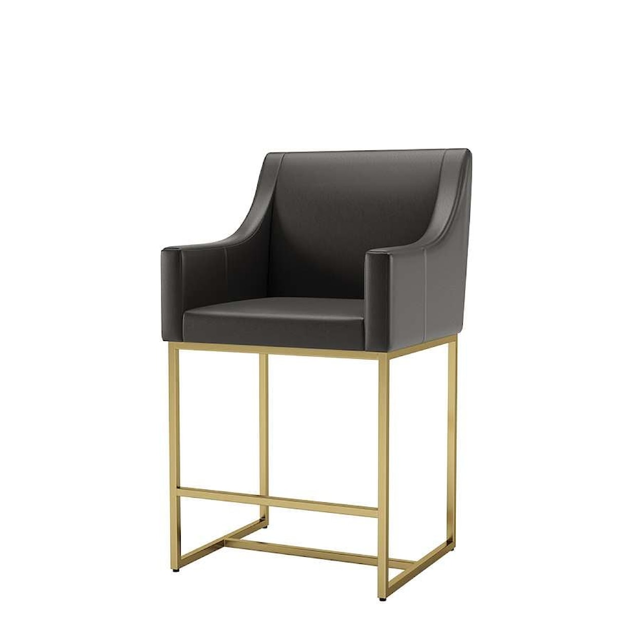 Canadel Modern Upholstered fixed stool