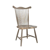 Farmhouse Dining Side Chair with Spindle Back