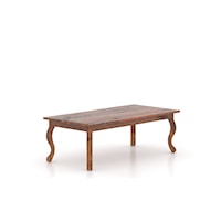 Modern Farmhouse Rectangular Coffee Table