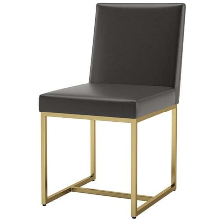 Upholstered side chair