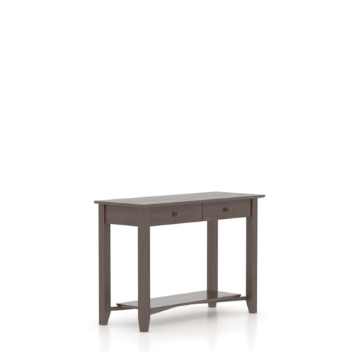 Transitional Infinite Console Table with Storage