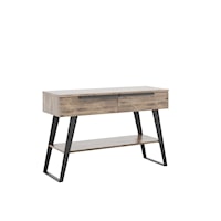 Customizable Industrial Style Wooden Buffet With Metal Legs