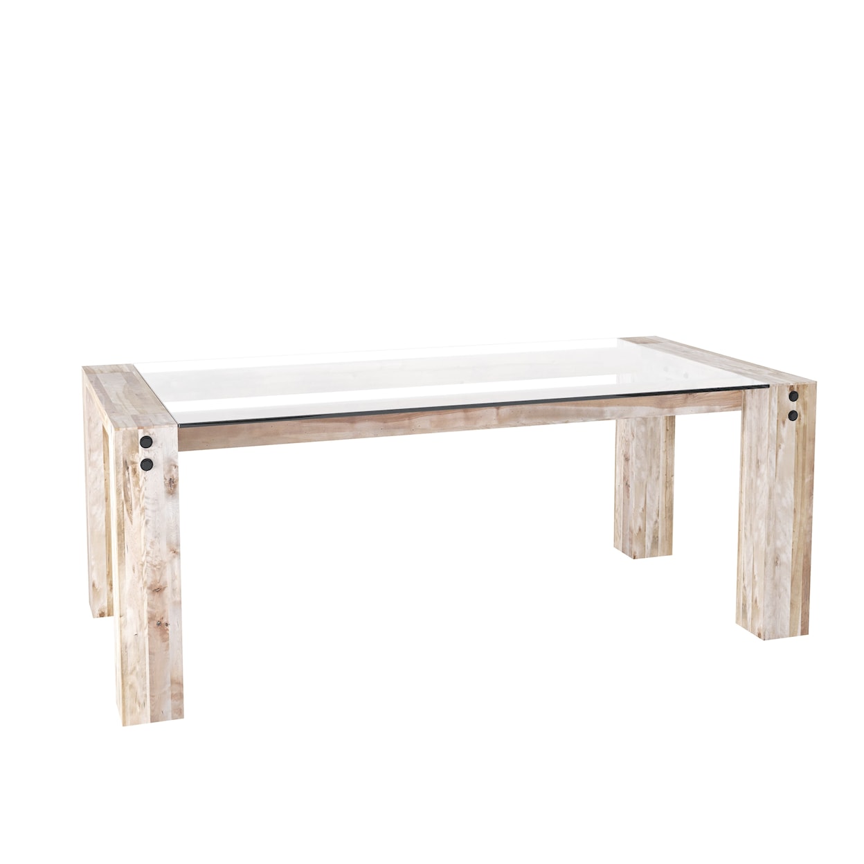 Canadel Loft Rectangular glass table