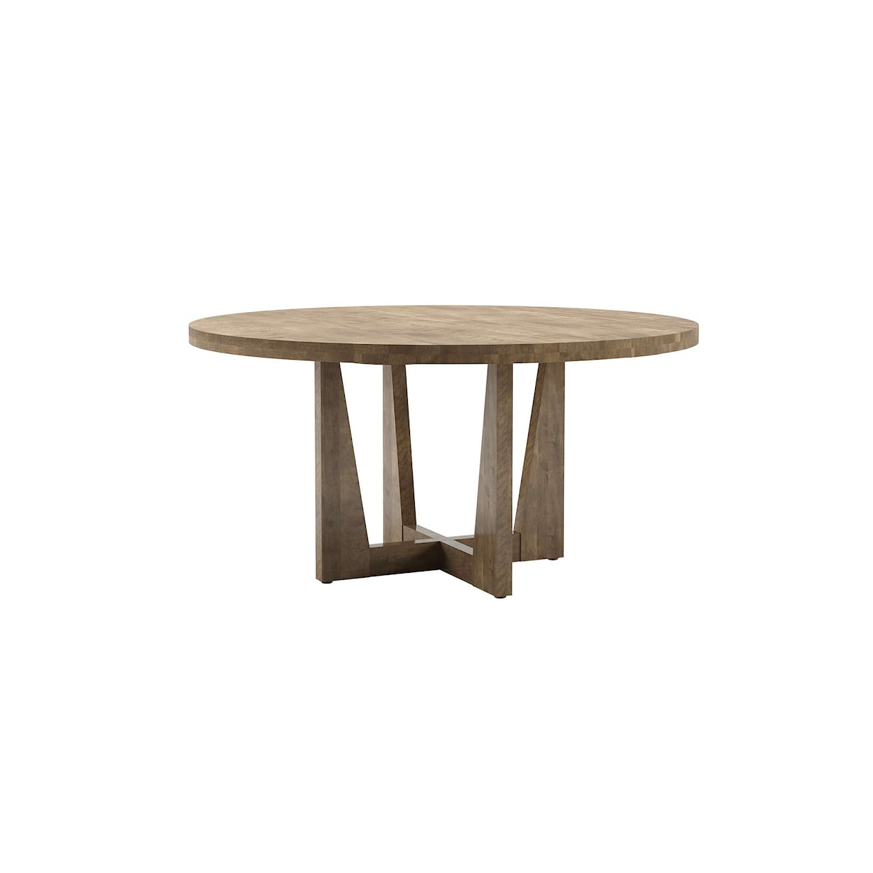 Canadel Modern Round Wood Table