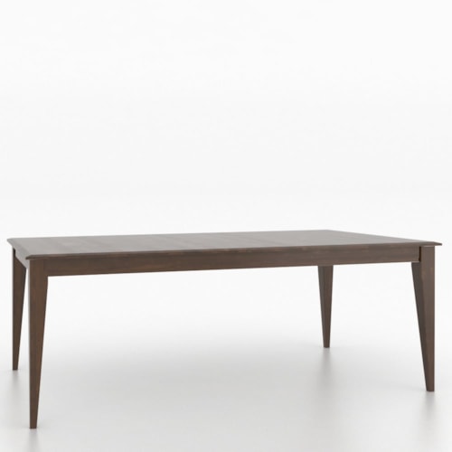 Transitional Customizable Rectangular Dining Table