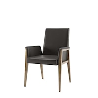 Contemporary Upholstered Chair with Minimalist Details